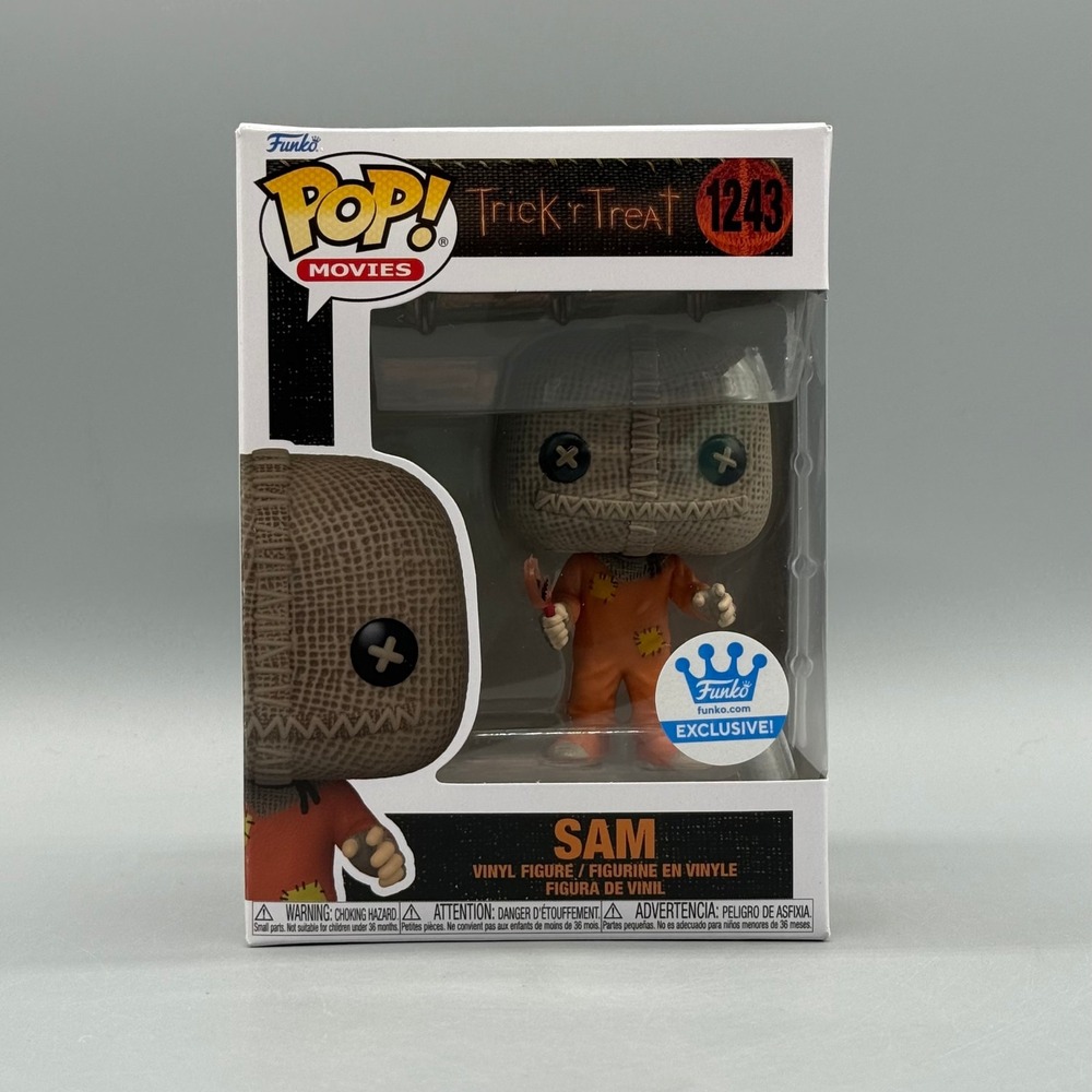 Funko Pop! #1243 Sam w/ Lollipop Trick 'r Treat Exclusive w/ Protector *Vaulted*
